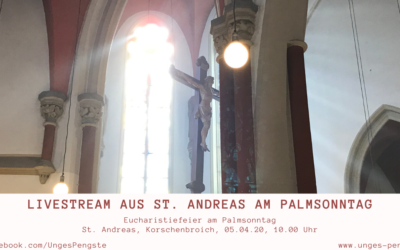 Eucharistiefeier am Palmsonntag / Livestream aus St. Andreas