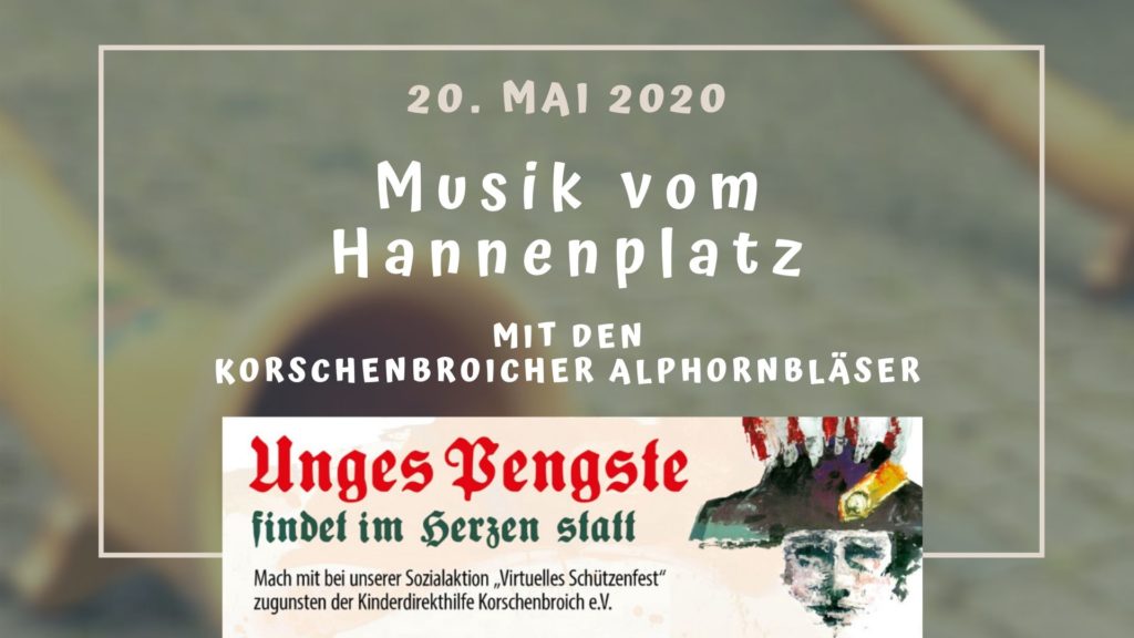 Alphörner auf dem Hannenplatz