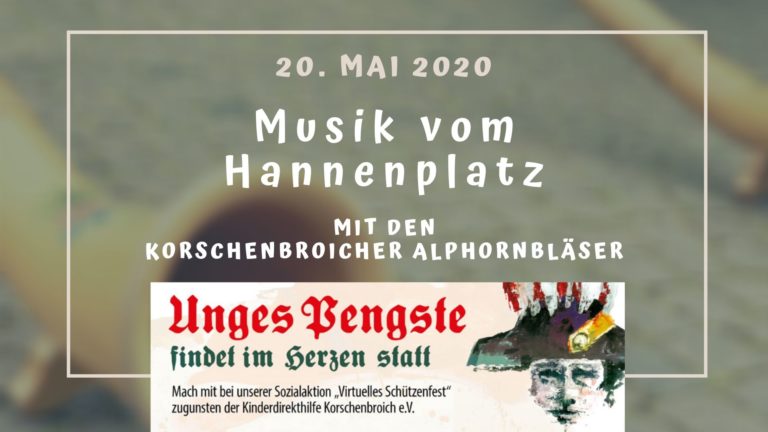Alphörner auf dem Hannenplatz