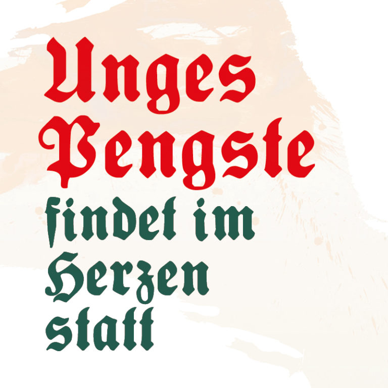 Unges Pengste findet im Herzen statt – die soziale Aktion