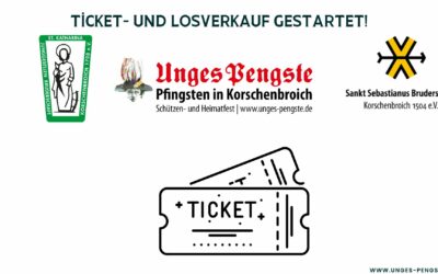 Ticket und Losverkauf sind gestartet